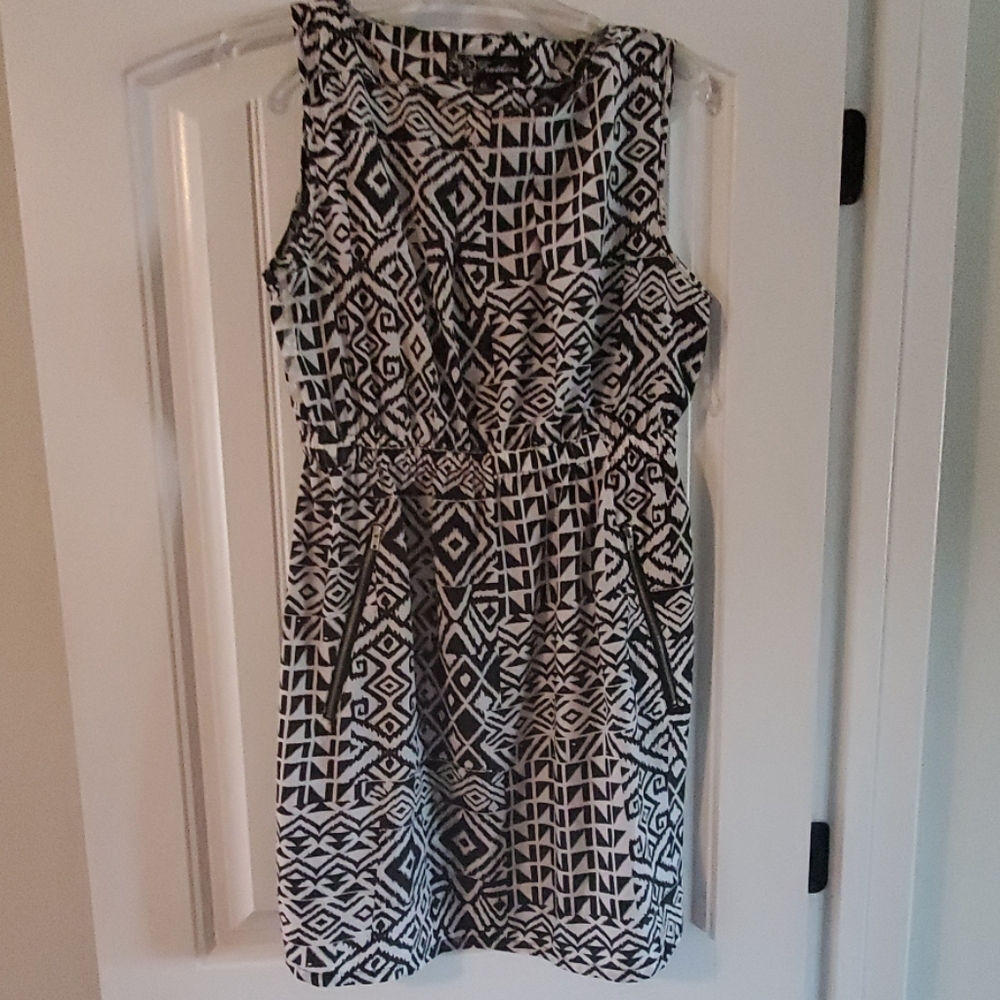 Juniors Print Spring dress